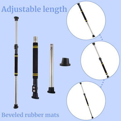 Engine Telescopic Hood Prop Rod, 29-40inch Hood Rod Support Retractable Trunk Stainless Steel Hood Prop Tool with Comfortable Foam Handle Universal Fit for All of Cars &Trucks