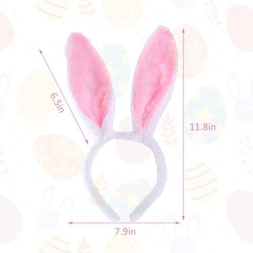 YOWOCAL Bunny Ear Headband Headwear - color: Pink
