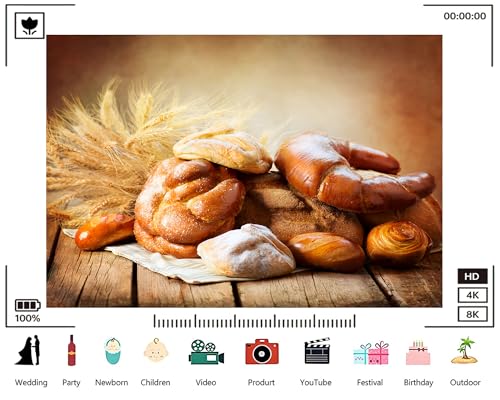Trykid 12x8ft Fresh Artisan Bread Wheat Backdrop Homemade Bakery Food Photography Background Cooking Class Farmers Market Party Decoration Tapestry Photo Booth Prop Fabric - size: 12x8ft