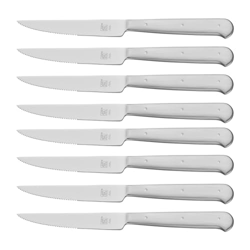 ZWILLING Porterhouse Razor-Sharp Steak Knife Set of 8 with Black Presentation Case, Gift Set - color: Black, size: 8-pc