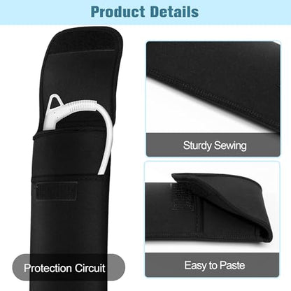 Heat-Resistant Storage Bag Travel Case Cover Pouch for Hair Straightener Curling Iron Flat Iron