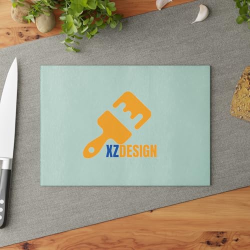 Personalized Glass Cutting Board Custom Tempered Boards with Photo Logo Text Customized Picture Print Textured Glass Prints Wall Art Decor