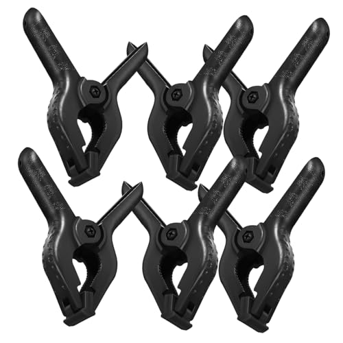 ARTIBETTER 6pcs Background Clip Backdrop Spring Clamps Large Clamp for Backdrop Photo Strong Fixing for Photography Studio
