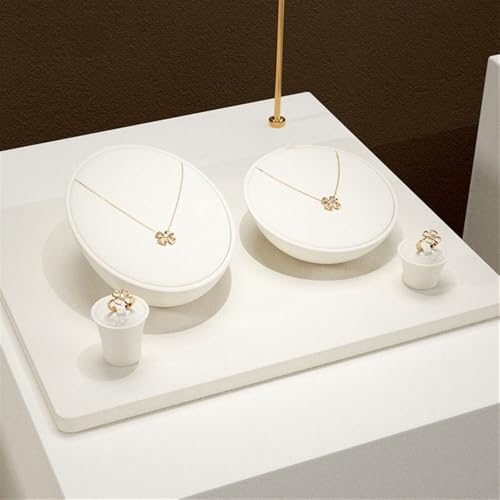 Jewelry Towers 8 Pieces of Jewelry Display Props Light Luxury Necklace Ring Bracelet Display Counter Jewelry Display Stand Jewellery Stand Display