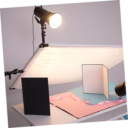 DOITOOL 2pcs A4 Foldable Photography Reflective Board Cardboard, Light Reflectors for Photography and Food Still Life, Portable Photo Reflector Accessories for Studio Photoshoot