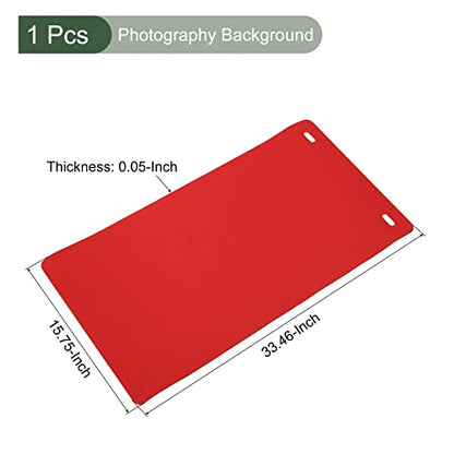 YOKIVE EVA Backdrop, Non-Reflective Photo Background | for Light Box Small Products Photography Studio (Red, 33x16) - color: Red, size: 33x19"