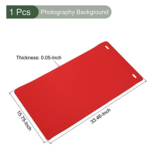 YOKIVE EVA Backdrop, Non-Reflective Photo Background | for Light Box Small Products Photography Studio (Red, 33x16) - color: Red, size: 33x19"