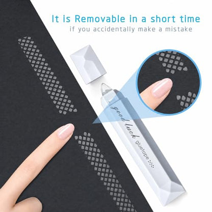 Scrapbooking Double Sided Tape Roller, 5-Pack Craft Adhesive Glue Runner - Multipurpose Journaling Supplies for Scrapbooking, Gift Wrapping, Photo Mounting, School Office & Crafts