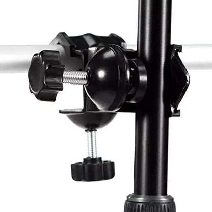 Selens 2 Pieces Heavy Duty Metal Dual Double U Clip C Clamp Type Bracket Mount for Photo Studio Boom Arm Light Stand