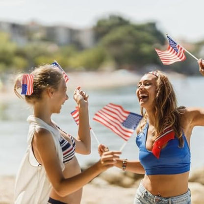 4th of July Hair Claw for Women Girls Patriotic Red White Blue Acrylic Hair Clip Strong Holder for Her Thick Hair Accessory Set of 2 - color: Clown I