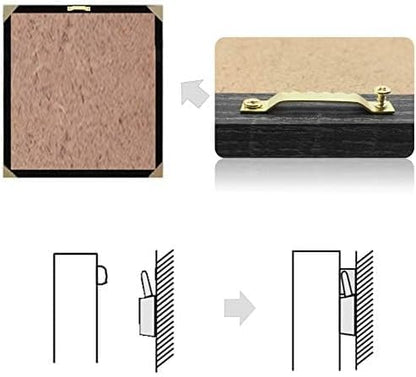 30 Pack Large Sawtooth Picture Hangers Steel Picture Hanging Picture Frames Hangers with Screws Picture Hang Solutions, for Hanging Artwork Picture Frame Hook Photos (Gold，Supports 50 lbs) - color: Large Gold - 30 Pack