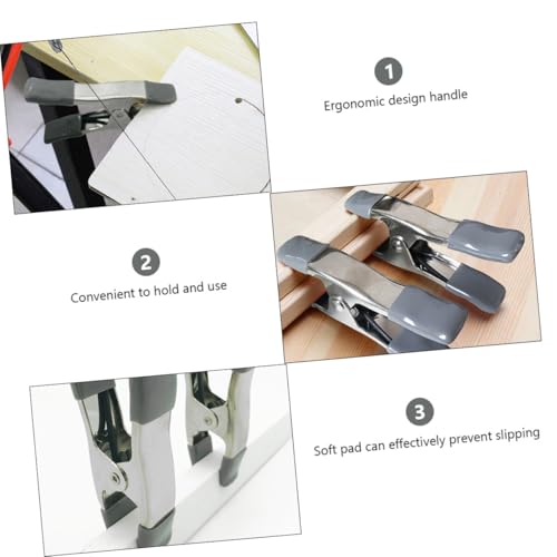 VALICLUD 6pcs 4-inch Heavy Duty Backdrop Spring Clamps for Photography Studio, Muslin Background Clips for Photo Booth and Backdrop Stand, Portable Background Fixing Clips