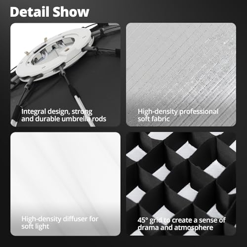 AMBITFUL 11.8" x 47" Strip Softbox Quick Release with Bowens Mount & Speedlite Bracket for COB Lights, Flash for CB60/CB100, SL60/SL100, MS300/SK400, V1/V1PRO/V100, AD200PRO/II (11.8" x 47 ") - color: 11.8" x 47 "