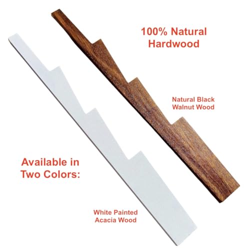 The Window Prop Stick Opener - Prop Any Window Open Instantly - Premium Wood (White Coated Acacia Wood) - color: White Coated Acacia Wood