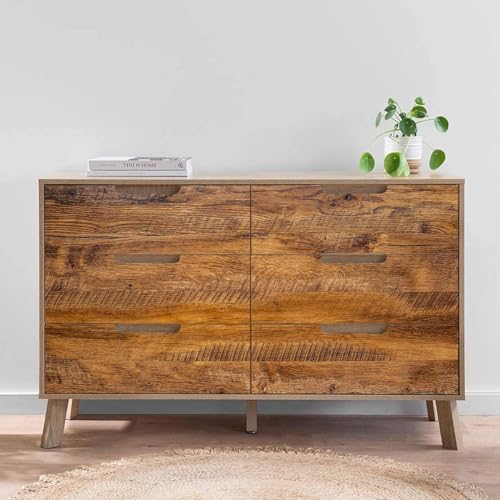 Erfoni 17.7" x 197" Brown Wood Wallpaper Faux Wood Grain Contact Paper Vintage Wood Peel and Stick Wallpaper Waterproof Self Adhesive Wall Paper Removable Wallpaper Decoration Shelf Liner Vinyl - color: Brown, size: 17.7" x 197"