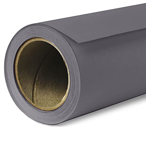 Savage Seamless Paper Photography Backdrop - Color #74 Smoke Gray, Size 26 Inches Wide x 36 Feet Long, Backdrop for Tabletop Product Photography and Crafting - Made in USA - color: Smoke Gray, size: 26 in x 36 ft