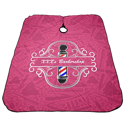 Custom Barber Cape, Personalized Haircut Salon Cape for Men - color: Barber-4