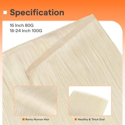 Full Shine Ovo Weft Hair Extensions Butterfly and Micro Link Hair Extensions Tools Kit