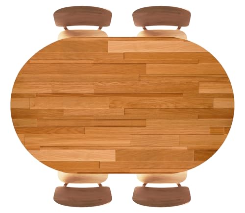Oval Fitted Tablecloth Wooden Parquet Texture Background Polyester Waterproof Elastic Edge Table Cover for Birthday Anniversary Wedding Party DecorFits 48"x80" Oval Tables, Style226 - color: Wood Texture -12, size: 80" x 48" (Oval)