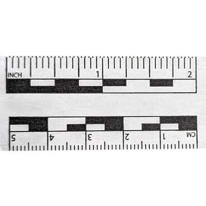 Crime Scene Photomacrographic Scales (Roll 5 cm/2 inch) - size: Roll 5 cm/2 inch