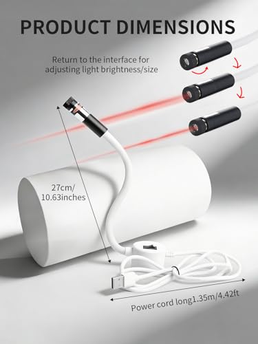 Magnetic Seam Guide for Sewing Machine Light Adjustable Sew Ruler Positioning Accessories Free Motion Hand Held Long Arm Quilting Supplies Clearance Notions Products Miter Saw Laser - color: Pure White-USB