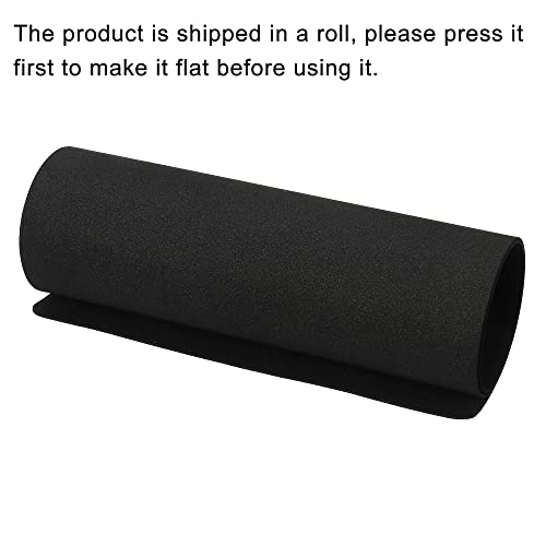 PATIKIL 33x16 EVA Backdrop, 1 Pack Black Soft Photo Background for Light Box Small Products Photography Studio - color: Black, size: 33x19"