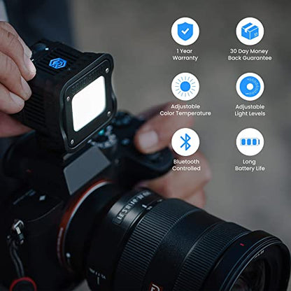 Lume Cube 2.0 Professional Lighting Kit | 20-Piece LED Lighting Kit with Diffusion and Gels | Adjustable Brightness, Bluetooth Control, Waterproof, Indoor Studio & Outdoor Use, for Photo and Video - size: 20 Pack Kit