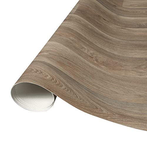 Mohawk Elite Sheet Vinyl Flooring in Winnipeg Oak | 8'6"W x 11'L Roll | Easy DIY Friendly Installation | Durable/Waterproof/Dent Resistant | (93.5 SQFT) - color: Winnipeg Oak, size: 8'6" W x 11' L