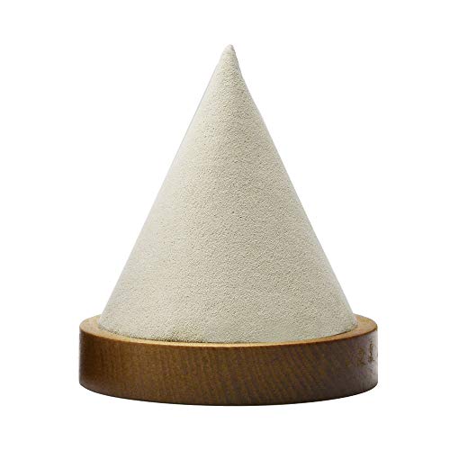 Oirlv Solid Wood Bangle Bracelet Watch Holder Exhibit/Trade shows/Retail stores Jewelry Display Stand (Creamy-white) - color: Creamy-white