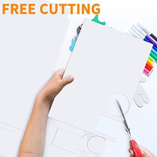 Birllaid 22 Sheets Clear Double Sided Adhesive Tape Sheets for Craft,Sticky Tumbler Tape Wide Large Double Sided Tape Sheets for DIY Art,Craft,Home Decorative Tape