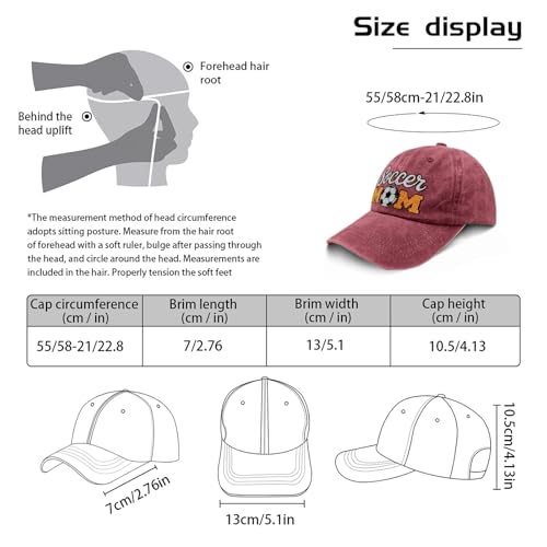 INVULNERABLE Funny Trucker Hat Embroidered Hat Baseball Cap Hats Men Funny Hats Women - color: Soccer