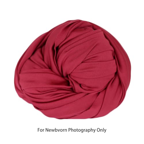 Zeroest Newborn Photography Stretch Wrap Boy Girl Baby Wraps Photography Props Baby Photo Prop Stretch Blanket for Baby (Wine) - color: Wine