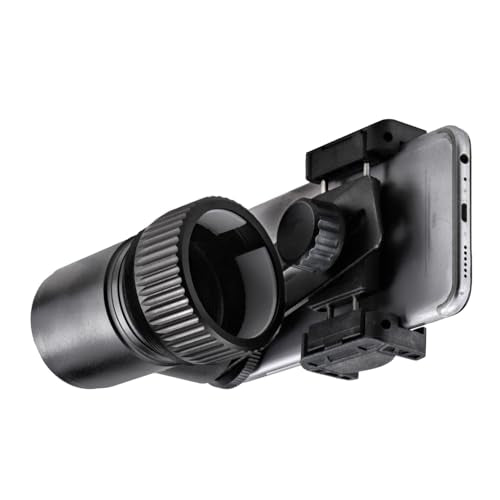 Premium Rifle Scope Camera Mount – Sleek All-Aluminum Smartphone Adapter with Tool-Free Fast Lock – Dual Viewing Angles for Hunting & Birding