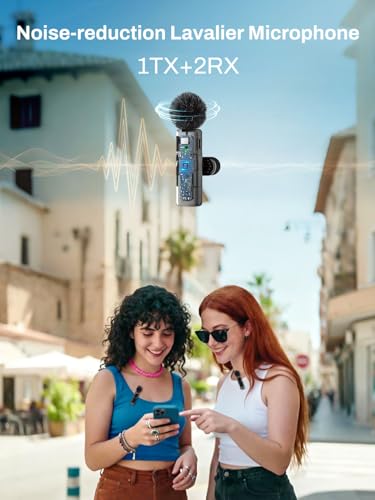 USKEYVISION Vlogging Kit for iPhone&Android,Content Creator Essentials,YouTube Starter Kit w/Wireless Microphone&Remote,68” Auto Face Tracking Tripod for iPhone w/Light for TikTok Video Recording - style: Vlogging Kit-A