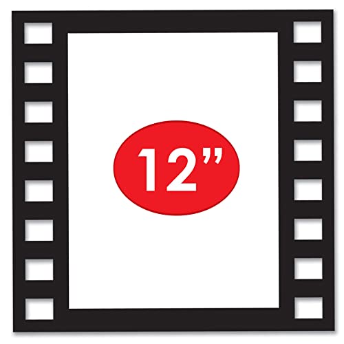 Beistle Black 5 Piece Filmstrip Photo Fun Frames, 12"