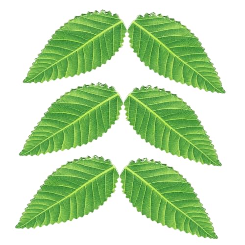 200pcs Reusable Sushi Plate Leaf Ornaments Green Artificial Leaves for Sashimi Dish Decoration Japanese Style Restaurant Sushi Decor for Cold Dishes and Food Photography