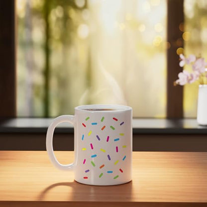 Ice cream Sprinkles Shirt Halloween Costume Easy Ceramic Mug, White - color: White