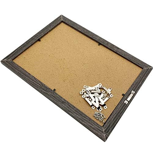 100 Pack Small Sawtooth Picture Hangers Steel Picture Hangers Picture Frames Hangers with Screws Picture Hang Solutions, for Hanging Clock Paintings Artwork Picture Frame Hook Photos (Silver) - color: Small Silver - 100 Pack