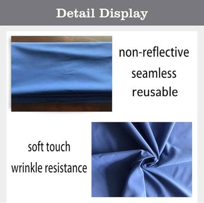 Gone Fishing 1st Birthday Party Photography Backdrop, 7X5FT, O Fish Ally Blue Fishing Nets Bubbles Background, Photo Booth Studio Props RBJYYLU80 - size: polyester microfiber fabric-7x5ft
