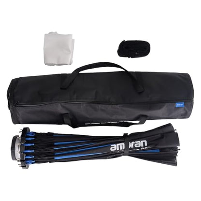 Amaran Light Dome 90 Bowens Mount Modifier,Size 90cm(3ft),Quick-Release Design with Grid,Two Difusion and Carrying Bag,Compatible with Amaran COB Lights and Other Bowens Mount fixtures - size: Large