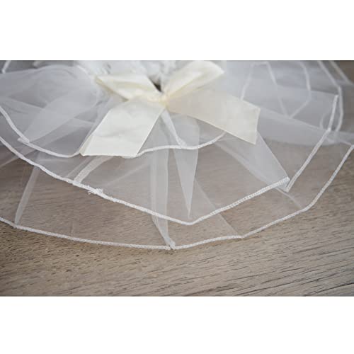 Zeroest Baby Photography Props Lace Hats Outfit Newborn Photo Shoot Outfits Infant Photos Baby Girl Photoshoot - color: Snow White