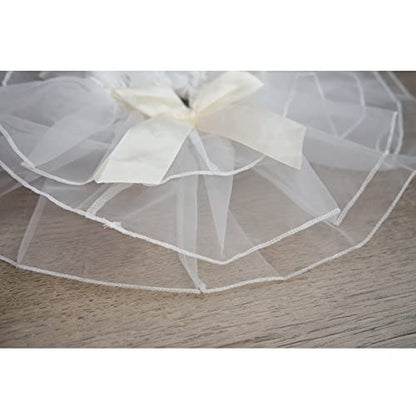 Zeroest Baby Photography Props Lace Hats Outfit Newborn Photo Shoot Outfits Infant Photos Baby Girl Photoshoot - color: Snow White