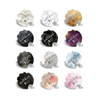 Personalised Manicurist Dics, 4'' Disc for Nail Artist Gifts, Nail Advertising Tool, Nail Plate Photo Prop, Customized Acrylic Photo Prop for Nail Salons and Nail Artist (Style 23) - color: Style 23
