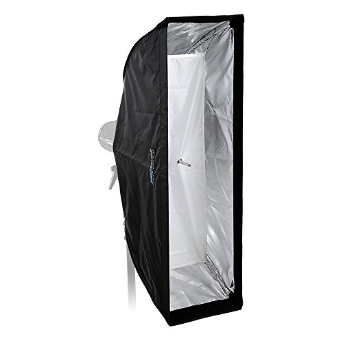 Fotodiox EZ-Pro Strip Softbox 9x36 (22x90cm) - Collapsible Strip Softbox with Novatron Speedring for Novatron FC-Series, M-Series, and Compatible - size: 9x36in (22x90cm), style: Novatron
