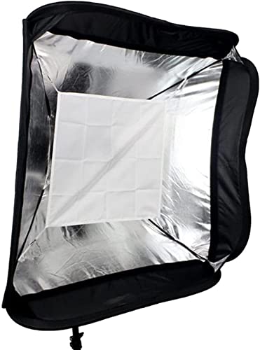 Godox 50cm x 50cm Softbox Bag Kit for Studio Photogrpahy Camera Flash Fits Bowens Elinchrom Mount (19.6" x 19.6") - size: 19.6" x 19.6" softbox only