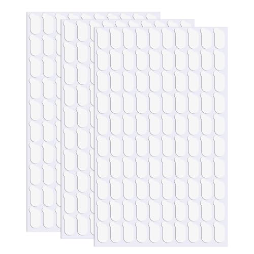 300Pcs Double Sided Adhesive Dots, Removable Clear Dots Sticky Tack, Waterproof No Trace Dots Adhesive Putty for Wall Hanging Crafts, Balloons Party Decorations Poster Picture Festival Decoration