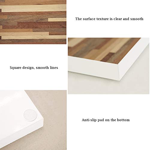 Tray Creative Minimalist Style Storage Tray Food and Beverage Tray Photo Props Tray Handmade Wood Grain Stitching Tray Storage Tray