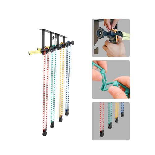 Photography Backdrop Roller Support System, 4 Rollers, Wall/Celing/Light Stand Backdrop Mount, Background Support
