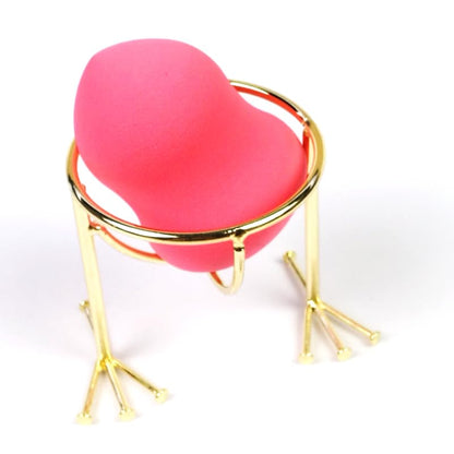 3Pcs Chicken Claw Powder Puff Stand Rack Makeup Sponge Holder Storage Shelf for Drying and Display Beauty Egg Organizer