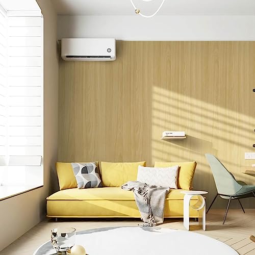 Heroad Peel and Stick Wallpaper Wood Contact Paper Maple Wood Grain Contact Paper Wallpaper Thicken Textured for Cabinets and Drawers Countertops Waterproof Self Adhesive Vinyl 17.5" x 78.7" - color: Maple, size: 17.5" x 78.7"